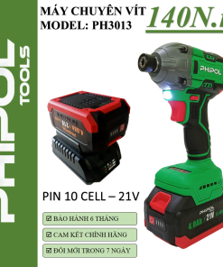 Máy chuyên vít PHIPOL dùng pin 21V - PH3013