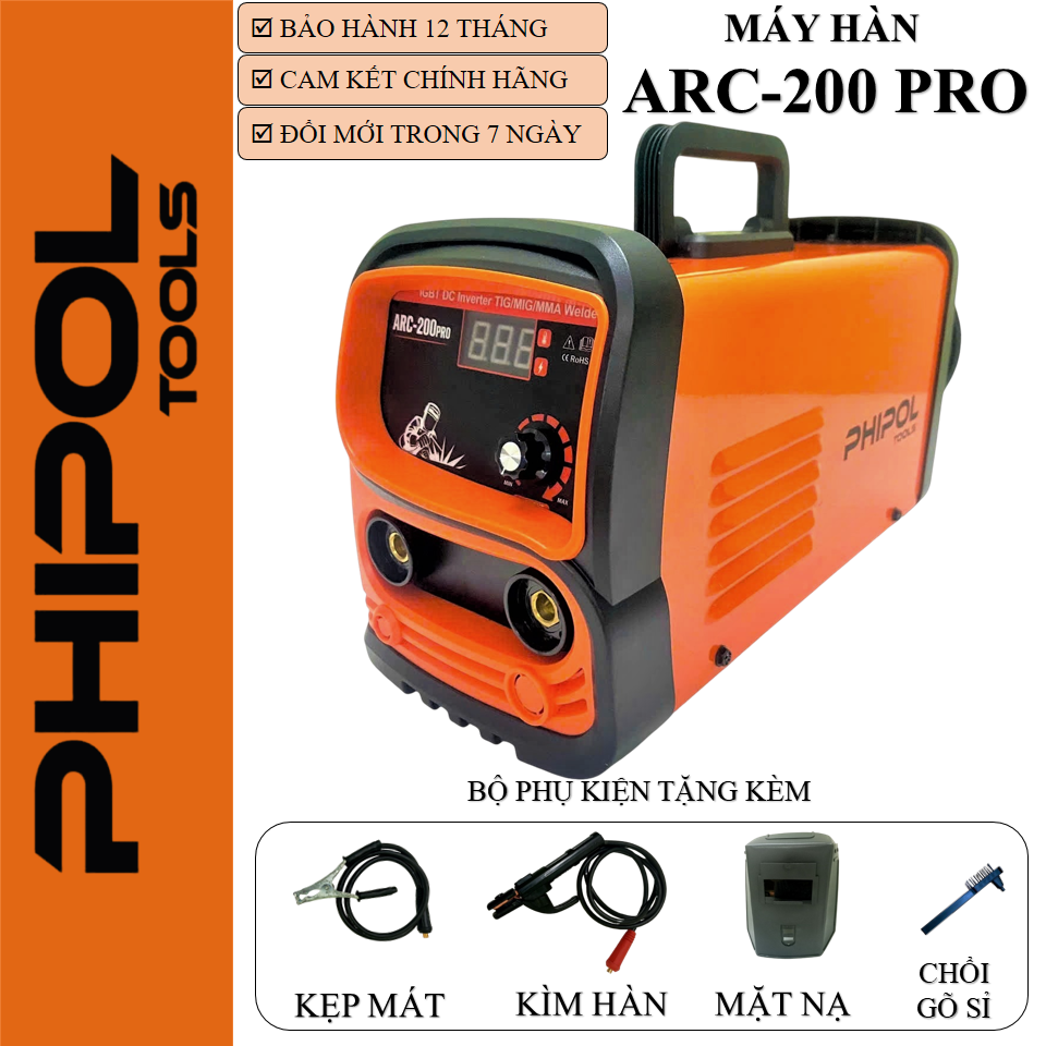 Máy hàn mini PHIPOL ARC-200 PRO