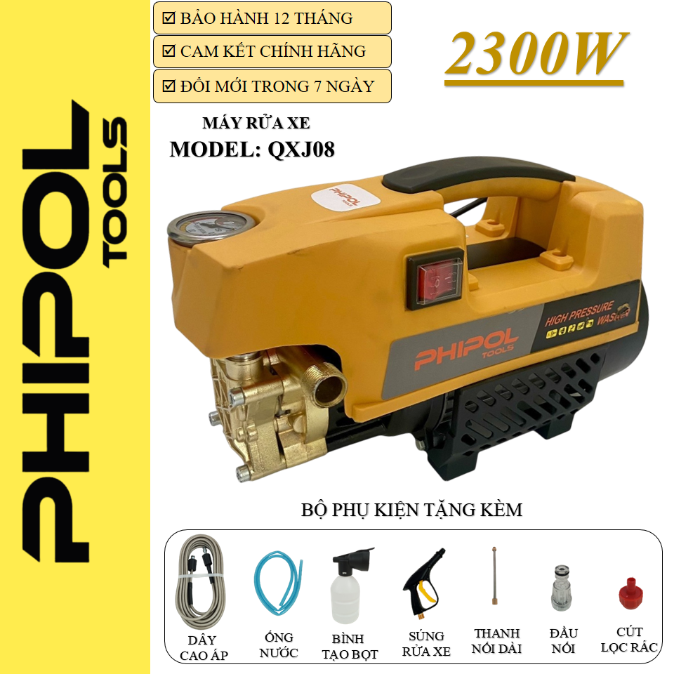 Máy rửa xe mini PHIPOL - QXJ08