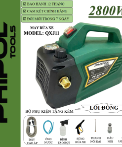Máy rửa xe mini lõi đồng PHIPOL - QXJ11